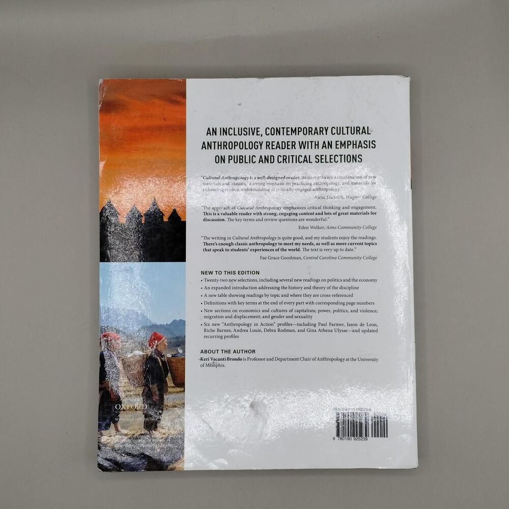 Cultural Anthropology: Contemporary, Public and Critical Readings by Keri Vacant - Picture 2 of 5